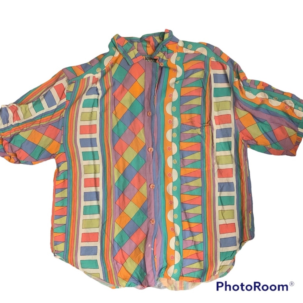 Vintage 1980s Melbourne Elements Button Up Shirt